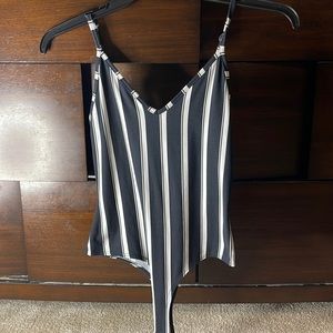 Striped Body Suit from Discovery Clothing